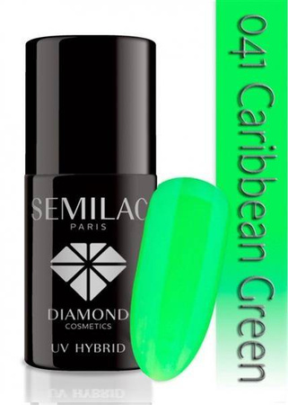 Semilac Lakier Hybrydowy 041 Caribbean Green 7ml