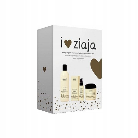 ZESTAW ZIAJA YEGO : żel pod prysznic 300ml + krem nawilżający 50ml + antyperspirant roll-on 60ml 