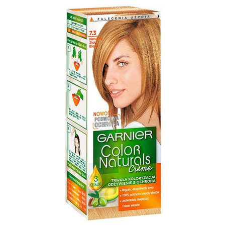 Color Naturals farba do włosów 7.3 Naturalny złoty blond 1szt
