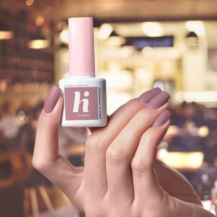 Lakier hybrydowy hi hybrid 5 ml Classic Nude #214 