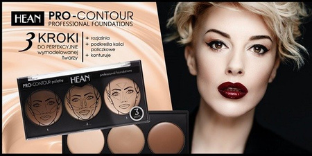 Hean Paletka do konturowania PRO-CONTOUR 15g