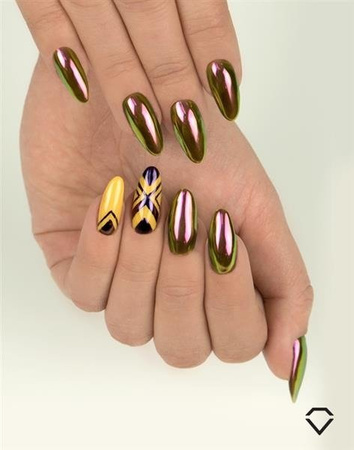 Pyłek Semilac  Efekt kameleona SemiFlash Chameleon Purple Viper 05