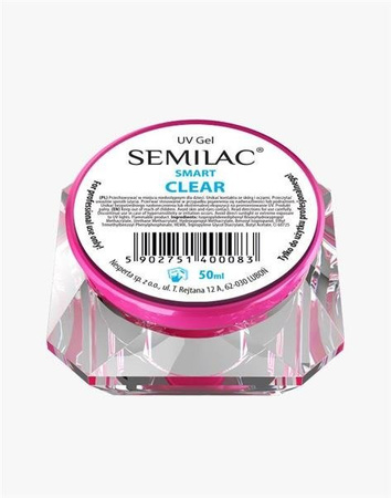 Semilac UV Gel Smart Clear 50ml