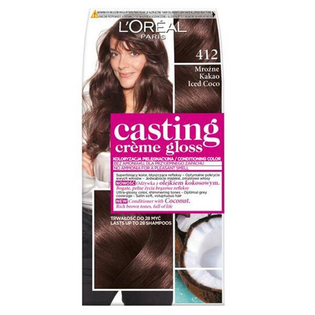 Casting Creme Gloss farba do włosów 412 Mroźne Kakao
