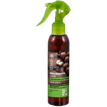  Dr. Santé Spray do włosów ułatwiający rozczesywanie z olejem macadamia i keratyną 150ml