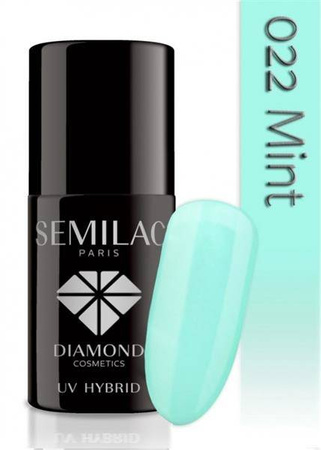 Semilac lakier hybrydowy 022 Mint 7ml