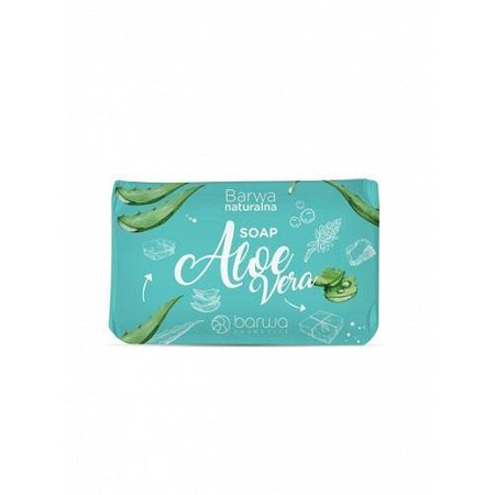 Naturalna Soap pielęgnacyjne mydło w kostce do rąk i ciała Aloe Vera 100g