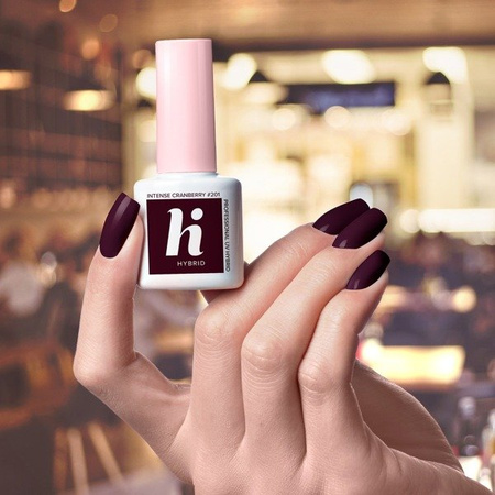  Lakier hybrydowy hi hybrid 5 ml Intense Cranberry #201