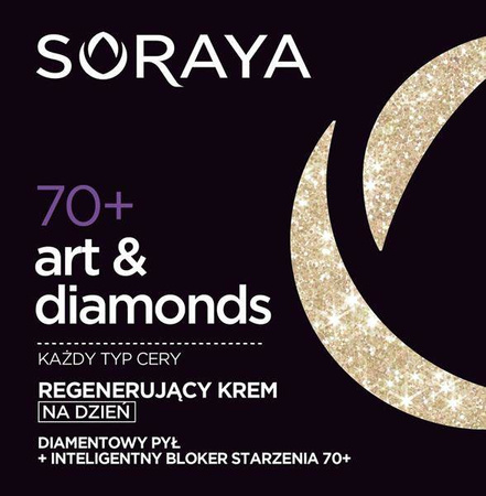 Art & Diamonds 70+ regenerujący krem do twarzy na dzień 50ml