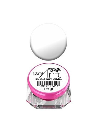 Semilac UV Gel Semi-Art 002 White - 5 ml