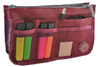 ORGANIZER DO TOREBKI TORBY KOSMETYCZKA BORDOWY