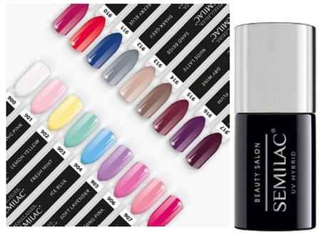 Semilac lakier hybrydowy salon beauty Nr 910 Only Red