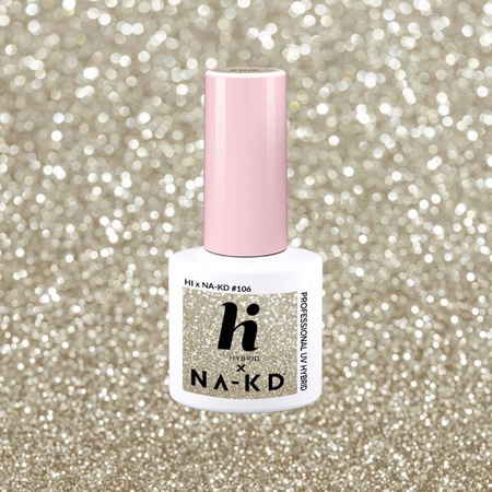 Lakier hybrydowy hi hybrid 5 ml Crystal Glam #106