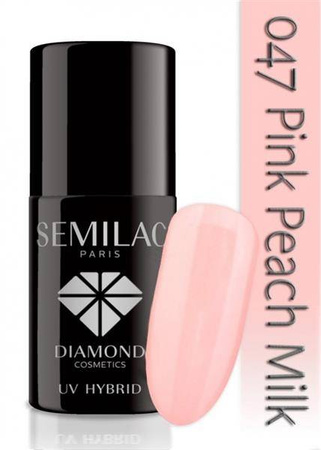 Semilac Lakier Hybrydowy 047 Pink Peach Milk 7ml