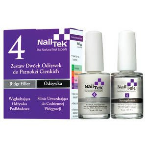 NAIL TEK  Odżywka NAILTEK  XTRA 15 ml + NAIL TEK FOUNDATION XTRA 15 ml ZESTAW