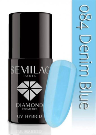 Semilac Lakier Hybrydowy 084 Denim Blue 7ml