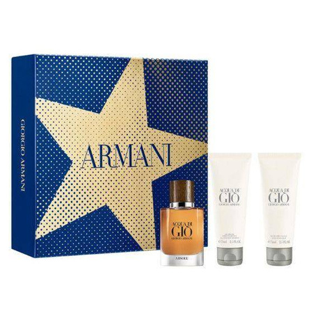 Acqua di Gio Absolu zestaw woda perfumowana spray 40ml + żel pod prysznic 75ml + balsam po goleniu 75ml