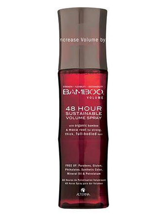 Bamboo 48-Hour Sustainable Volume Spray lekki spray do włosów dodający objętości 125ml