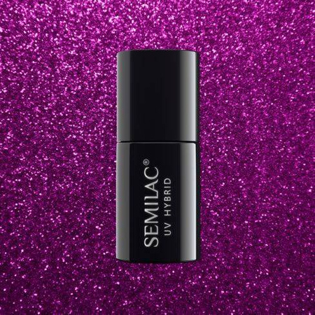 Semilac Lakier Hybrydowy Platinum Violet 256