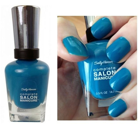 Sally Hansen Lakier Salon Complete Manicure Please Sea Me nr 530
