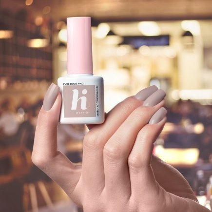  Lakier hybrydowy hi hybrid 5 ml Pure Beige #402