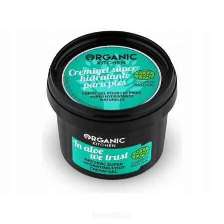 Organic Kitchen naturalny Nawilżający Żel do Stóp 100 ml 