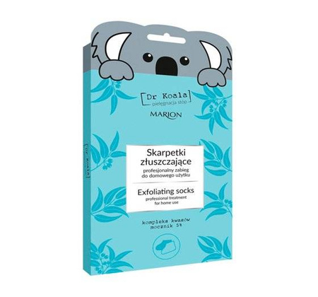 Marion Dr Koala Skarpetki Złuszczające do stóp