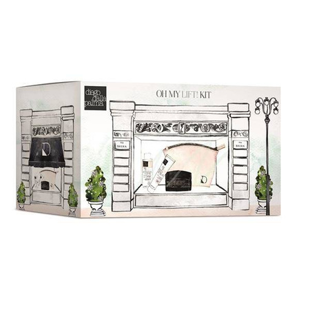 Oh My Lift! zestaw Anti Age Smoothing Cream 50ml + Instant Gentle Make Up Remover 55ml + Oxygenating Hydrating Scrub 30ml + kosmetyczka