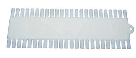 Duży wzornik mleczny na lakiery żele 48 kolorów tipsów