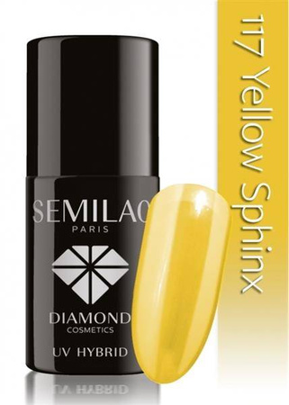 UV Hybrid lakier hybrydowy 117 Yellow Sphinx 7ml