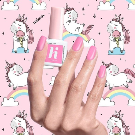  Lakier hybrydowy hi hybrid 5 ml Soft Pink #207