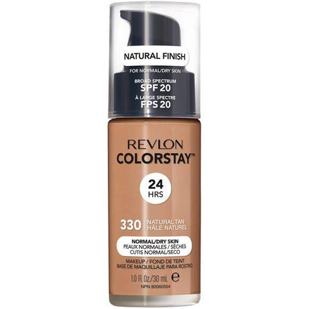 ColorStay™ Makeup for Normal/Dry Skin SPF20 podkład do cery normalnej i suchej 330 Natural Tan 30ml