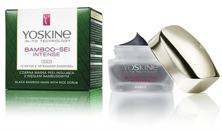 Bamboo-Sei Intense czarna maska peelingująca z węglem bambusowym 50ml