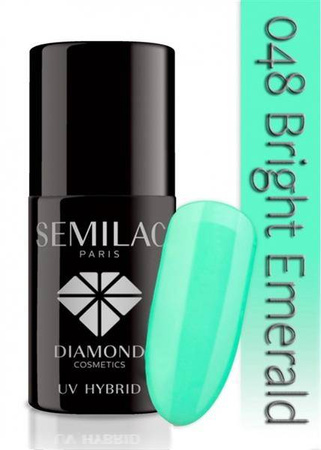 Semilac Lakier hybrydowy 048 Bright Emerald 7ml