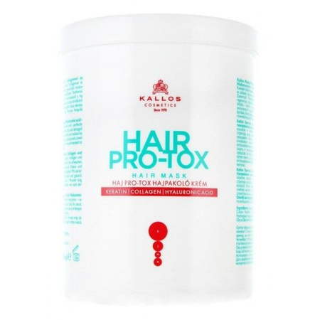Hair Pro-Tox Hair Mask maska do włosów z keratyną kolagenem i kwasem hialuronowym 500ml
