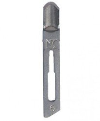 Ostrze kosmetyczne do dłuta sterylne 6 mm