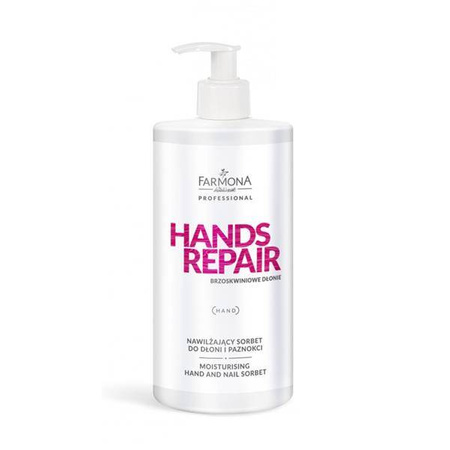 Hands Repair nawilżający sorbet do dłoni i paznokci 500ml
