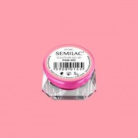 Semilac Żel Strukturalny 592 Sculpture Gel 4D Pink 5 g 