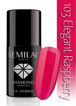 Semilac Lakier Hybrydowy 103 Elegant Raspberry 7ml