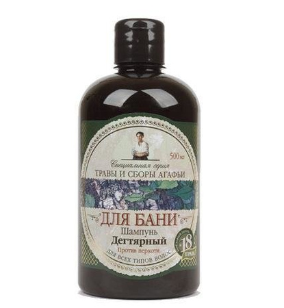 Bania Agafii Szampon Dziegciowy 500ml łojotok