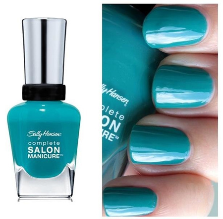 Sally Hansen Lakier Complete Salon Manicure New Wave Blue 813