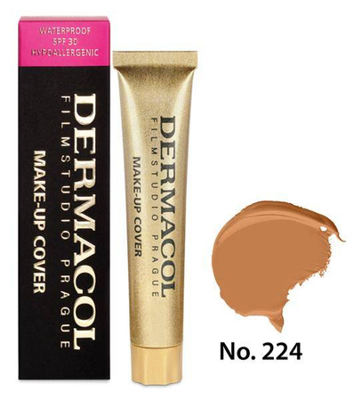 Make-Up Cover wodoodporny podkład mocno kryjący 224 SPF30 30g