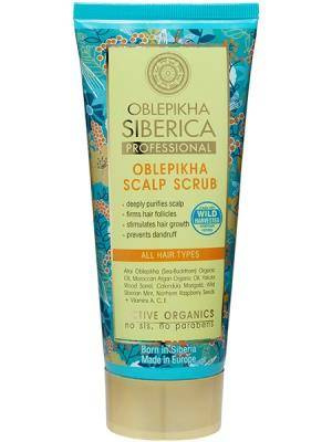 Natura Siberica rokitnikowy peeling do skóry głowy dla wszystkich rodzajów włosów 200ml