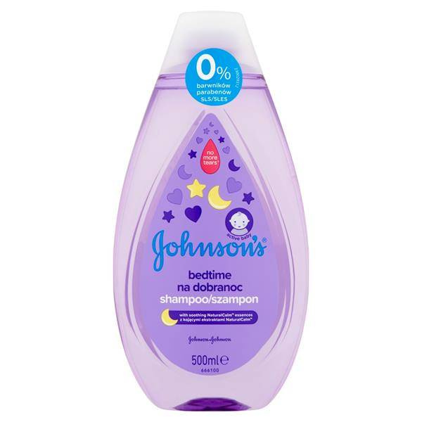 Johnson's Bedtime Baby Shampoo szampon na dobranoc 500ml Włosy
