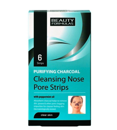 Clear Skin Purifying Charcoal Cleansing Nose Pore Strips głęboko oczyszczające paski na nos 6szt.