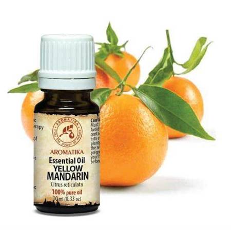 Essential Oil 100% Pure Oil olejek eteryczny Yellow Mandarin 10ml