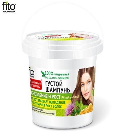 Fitokosmetic naturalny gęsty szampon - Wzmocnienie i Aktywny wzrost 155ml