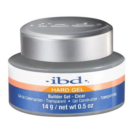 Hard Builder Gel UV żel budujący Clear 14g