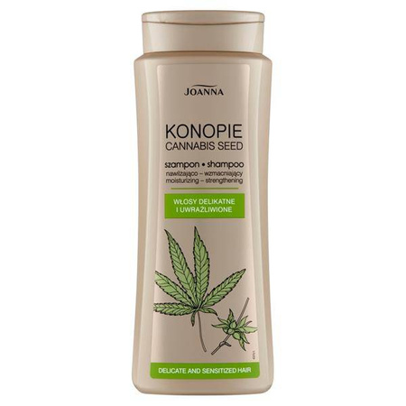 Konopie szampon nawilżająco-wzmacniający do włosów delikatnych i uwrażliwionych 400ml