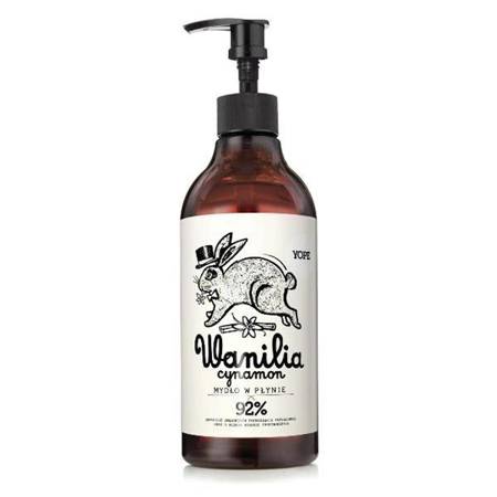 Moisturising Liquid Soap nawilżające mydło w płynie Vanilla & Cinnamon 500ml